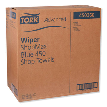 Tork® Advanced Shopmax Wiper 450, 11 X 9.4, Blue, 60-roll, 30 Rolls-carton freeshipping - TVN Wholesale